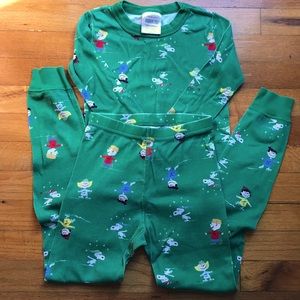Hanna Andersson Peanuts pajamas size 130 8